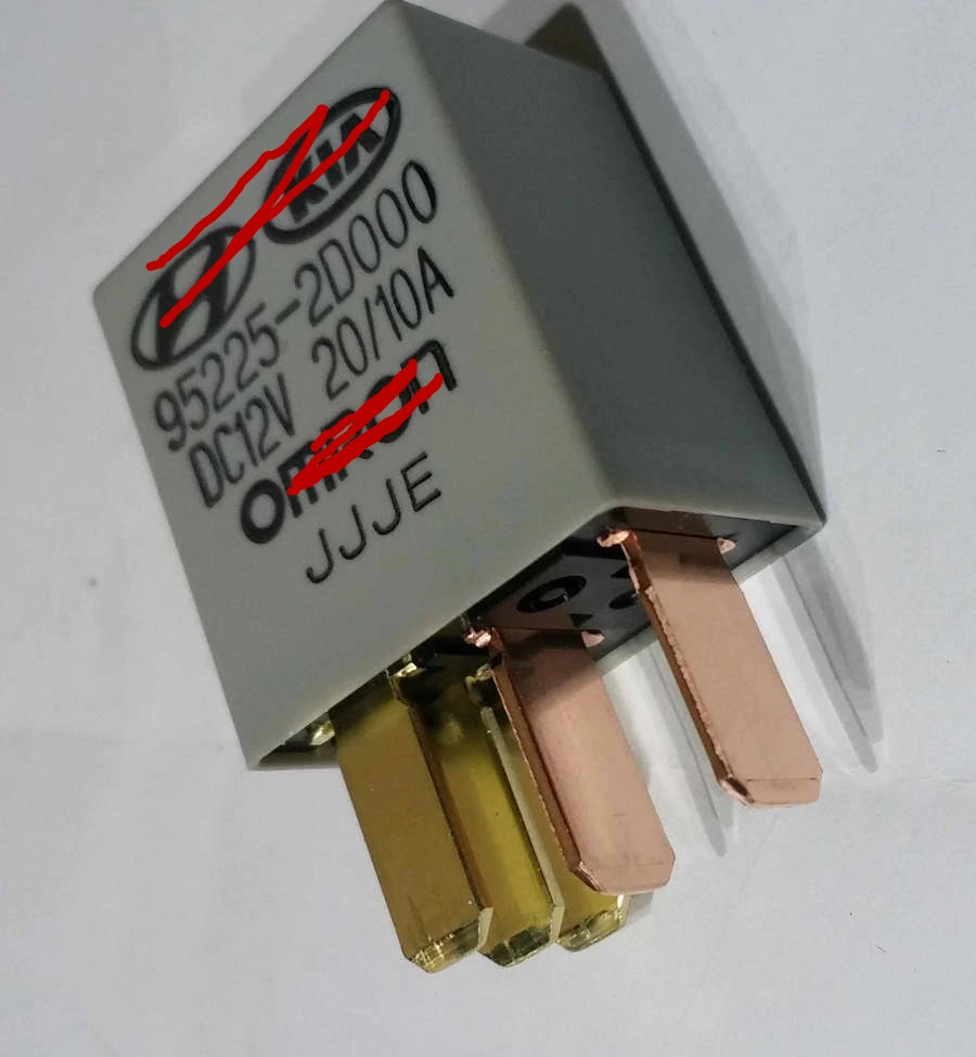 

95225-2D000-DC12V новое оригинальное реле
