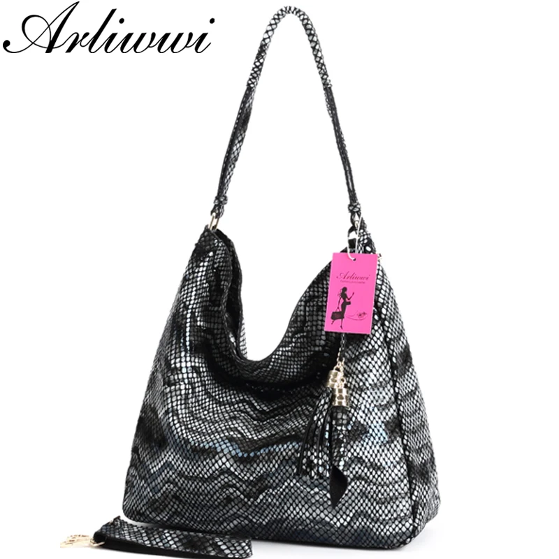 Arliwwi брендовая дизайнерская обувь из натуральной кожи с тиснением блестящие