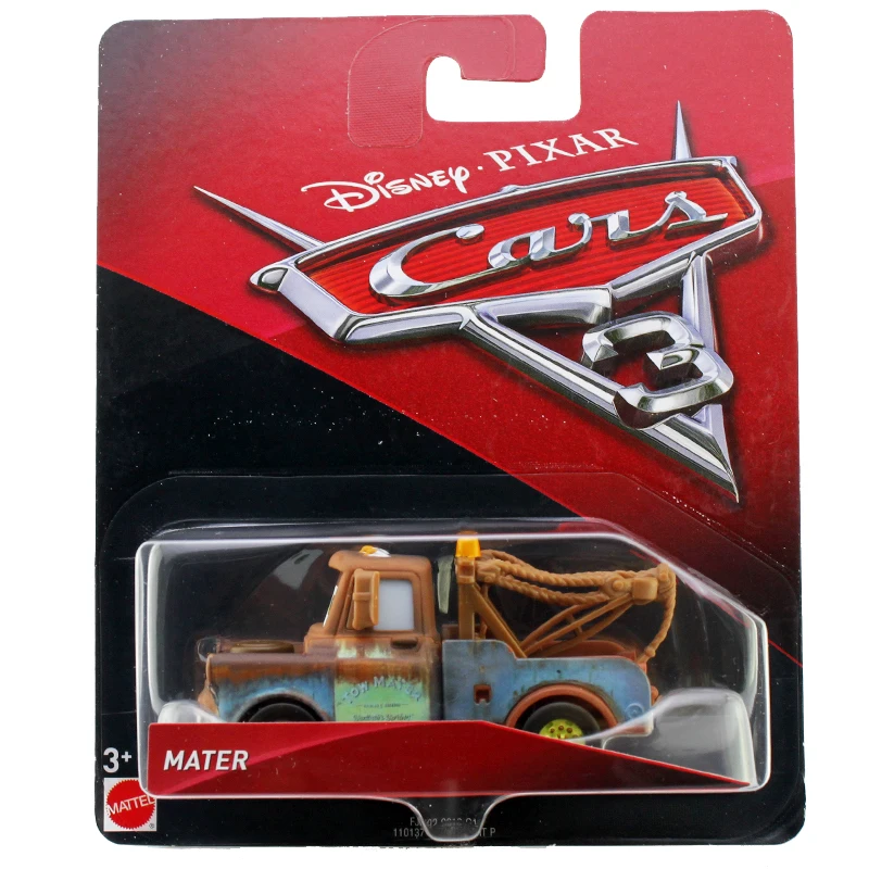 1:55 disney Pixar Cars 3 Tow Mater Lightning McQueen сплав модели автомобилей милая игрушка лучший подарок на день рождения для детей