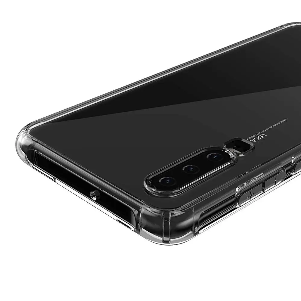Anti Scratch Shock Absorption High Transparent TPU Phone Case with Protective For Huawei P30 Pro Clear |