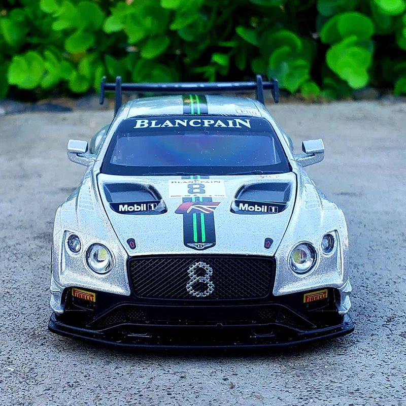 1:32 весы для Bentley Continental GT3 новая Лицензированная литая под давлением