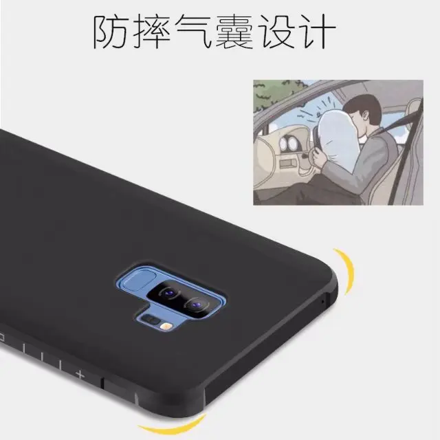 Термопластичный полиуретан Мягкий силикон чехол для samsung S9 плюс Чехол 3D