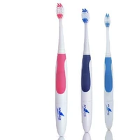 dental care seago battery powered intelligent electric toothbrush sg 906 portable sonic electric toothbrush with 3pcs brush head