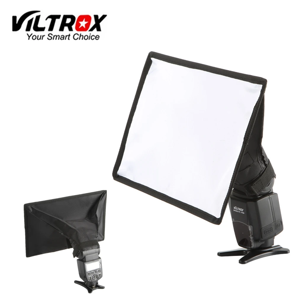Универсальный портативный мини софтбокс Viltrox 15x17 см для вспышки диффузор Canon Nikon