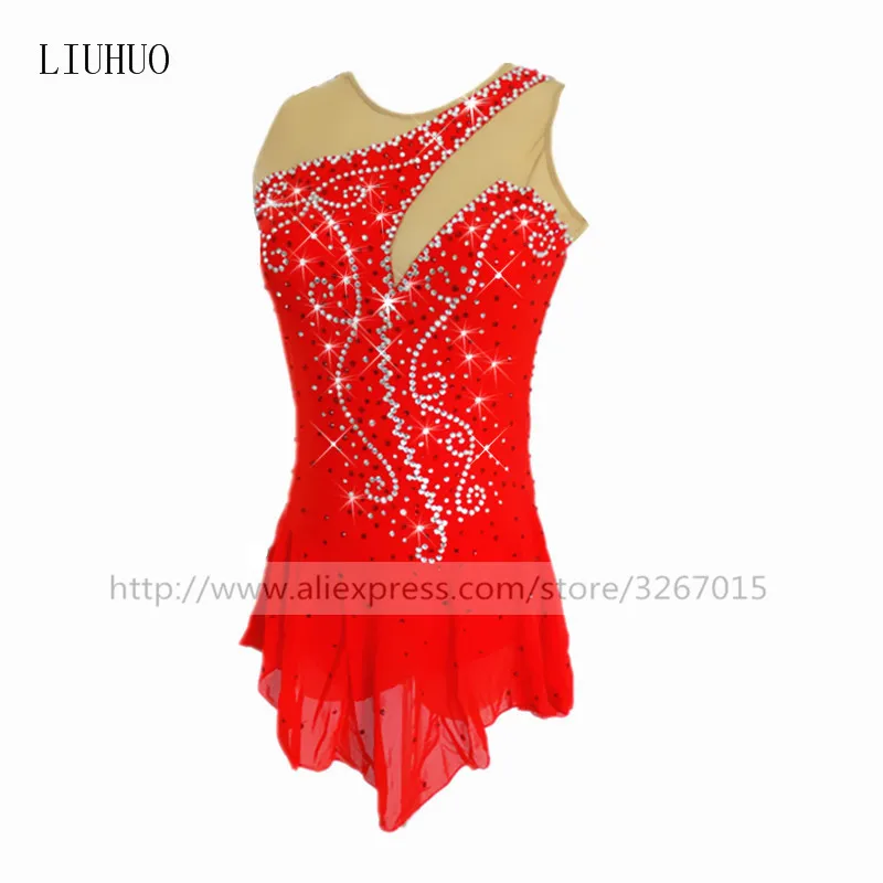 Индивидуальный костюм для фигурного катания юбки конькобежцев классические