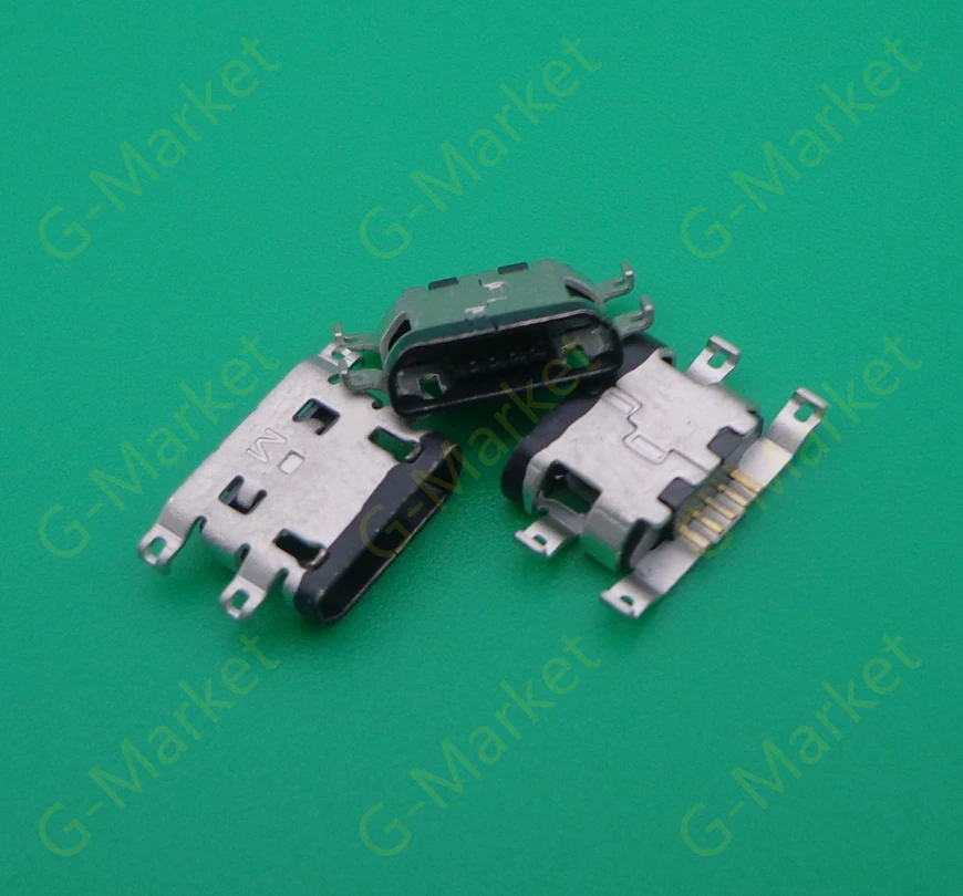 5 100 шт. Micro usb зарядное устройство зарядный порт USB разъем док станция для Motorola Droid