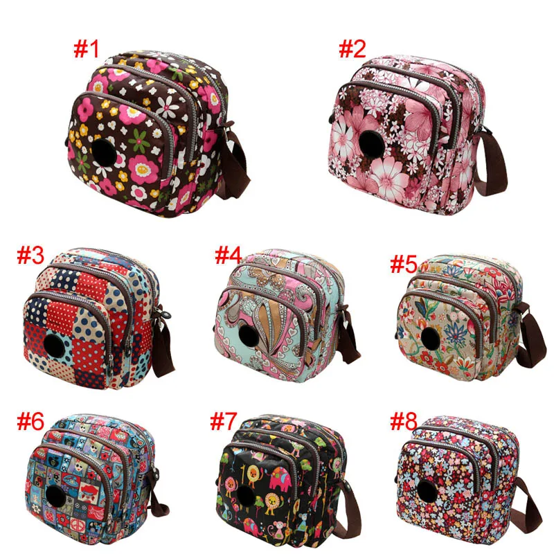 Новые модные холщовые женские сумки через плечо с цветочным принтом 88 WML99|fashion