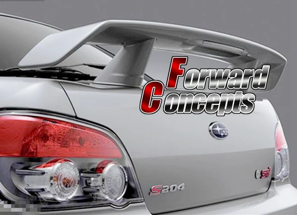 Для 2002-2007 IMPREZA WRX GD S204 заднее крыло багажника спойлер светодиодный светильник кой |