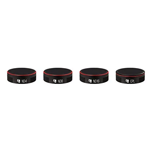 Фильтры для объектива камеры Freewell Standard Day 4Pack ND4 ND8 ND16 CPL совместимы с DJI Mavic
