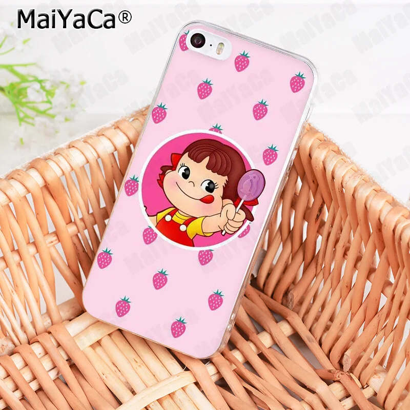 Fujiya молочный Пеко Чан Coque Shell чехол для телефона iphone 12 11 Pro 8 7 6 6S Plus X 5 5S SE XS XR