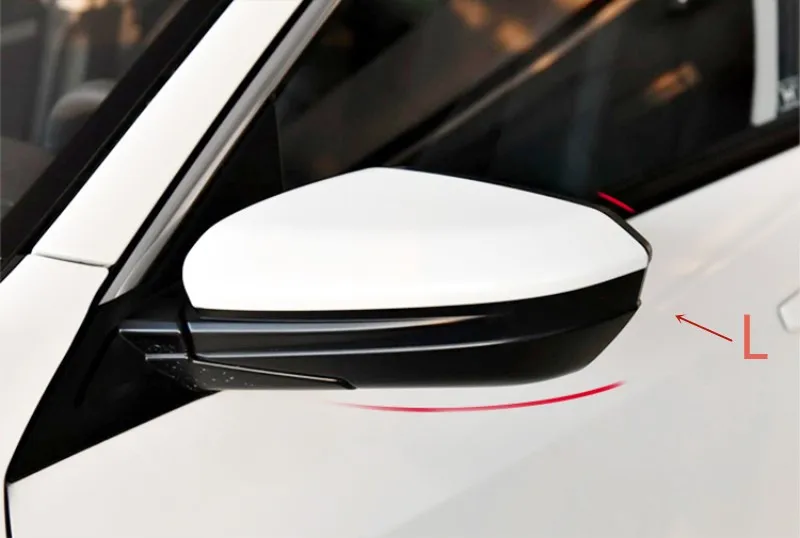 Soarhorse Car Outer Rearview Mirror Cover Side door Mirror Housing Cap Fits For Honda Civic