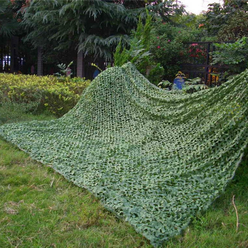 2 * 3M Jungle Camouflage Nets Shade Cloth Anti Aerial Photography Sunscreen Sail Voile Field operation | Дом и сад