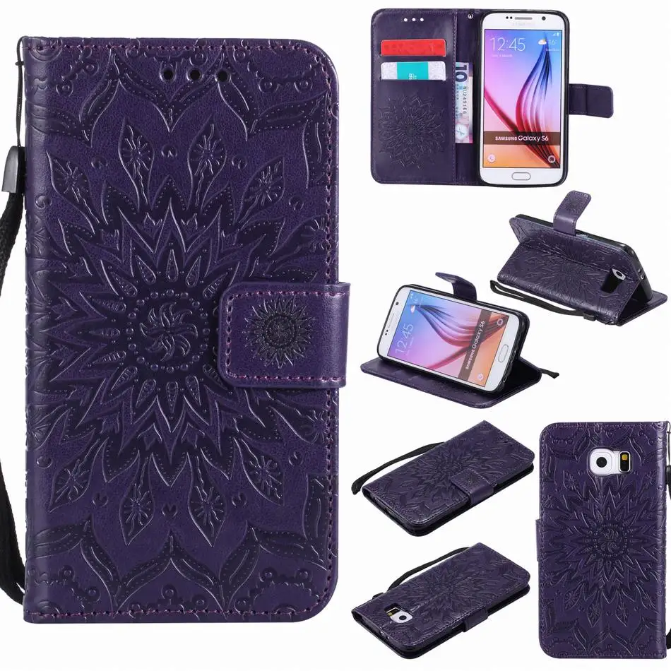 DEEVOLPO кожаный Fundas шаблон Чехлы для samsung S8Plus S3 S4 S5 мини S6 S7 край i9060 i9082 Xcover 4 Note 8 5 книга чехол DP23Z