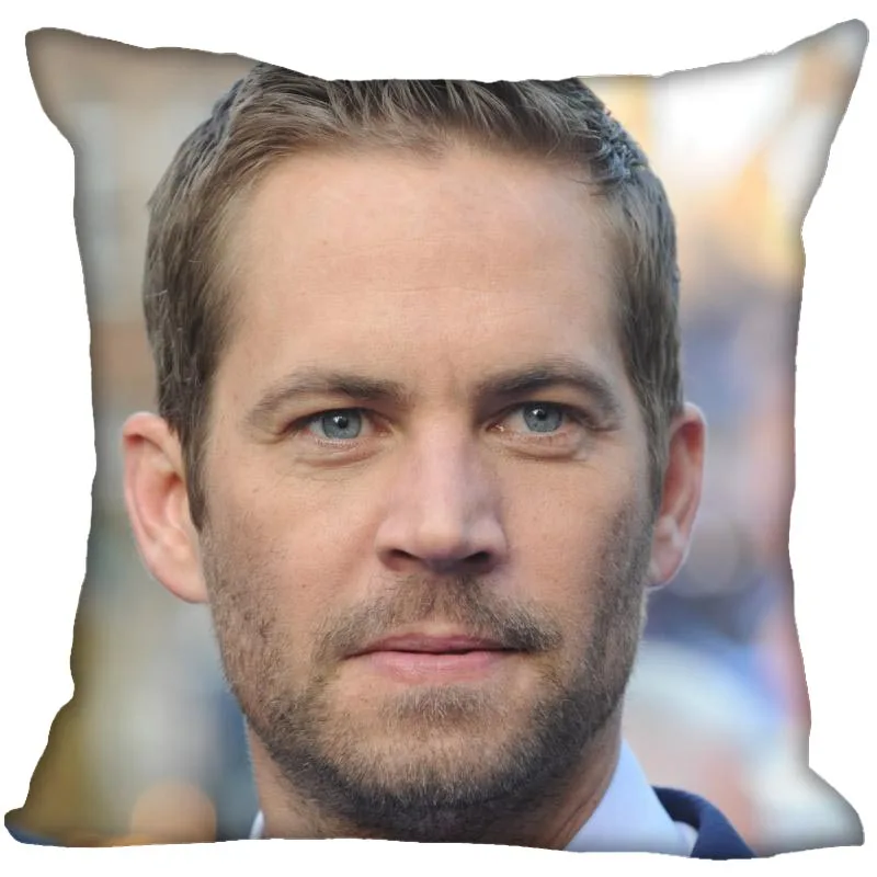 Чехол для подушки Paul Walker дома декоративный чехол на Невидимый молнии s 40X40