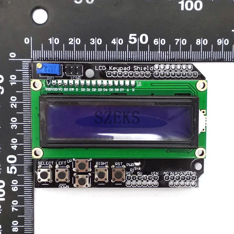 ЖК клавиатура Щит LCD1602 LCD 1602 Модуль дисплей для Arduino ATMEGA328 ATMEGA2560 raspberry pi UNO синий