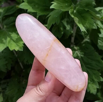 Фотоэлемент из розового кварца фотоэлемент HEALING172g|stick light|stick stonecrystal stick |