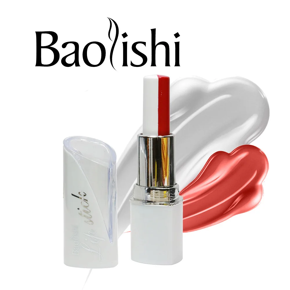 Baolihi mix, два цвета, матовая помада, стойкий бальзам для губ, черный цвет, телесный оттенок, блеск для губ, красота, городской бренд, макияж, косметика