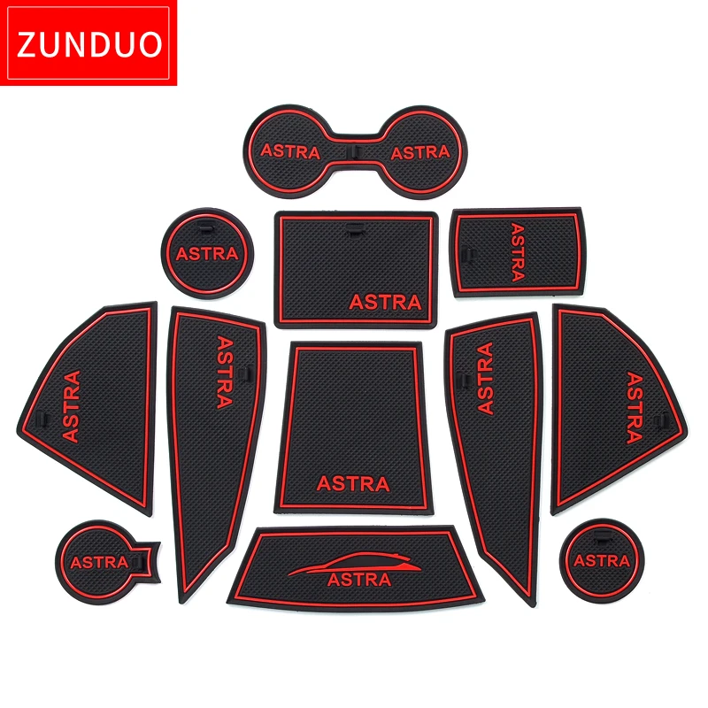 ZUNDUO Противоскользящий коврик для ворот и чашки Astra J 2010 2017 аксессуары наклейки на