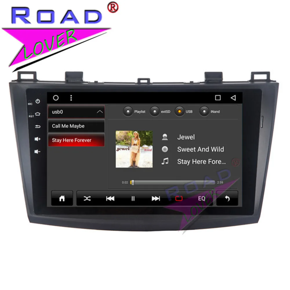 Roadlover Android 8 1 Автомобильный мультимедийный плеер радио для Mazda 3 Star Cheng 2011-2016 Стерео