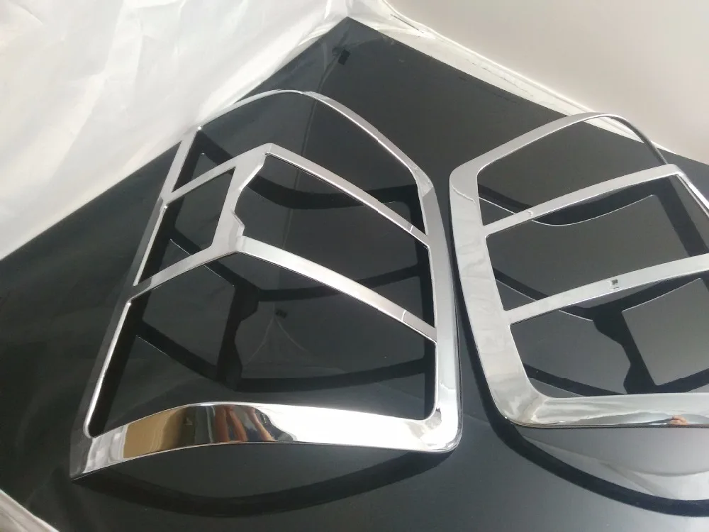 Тройной хромированный чехол для заднего фонаря 2014 15 16 Chevy Silverado 1500/2500/3500 |