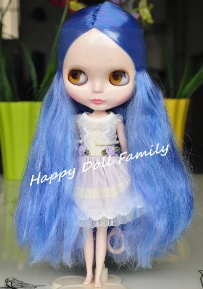 Кукла Blyth 12 &quotтелесная кукла смешанные цвета волос фиолетовый в синем цвете