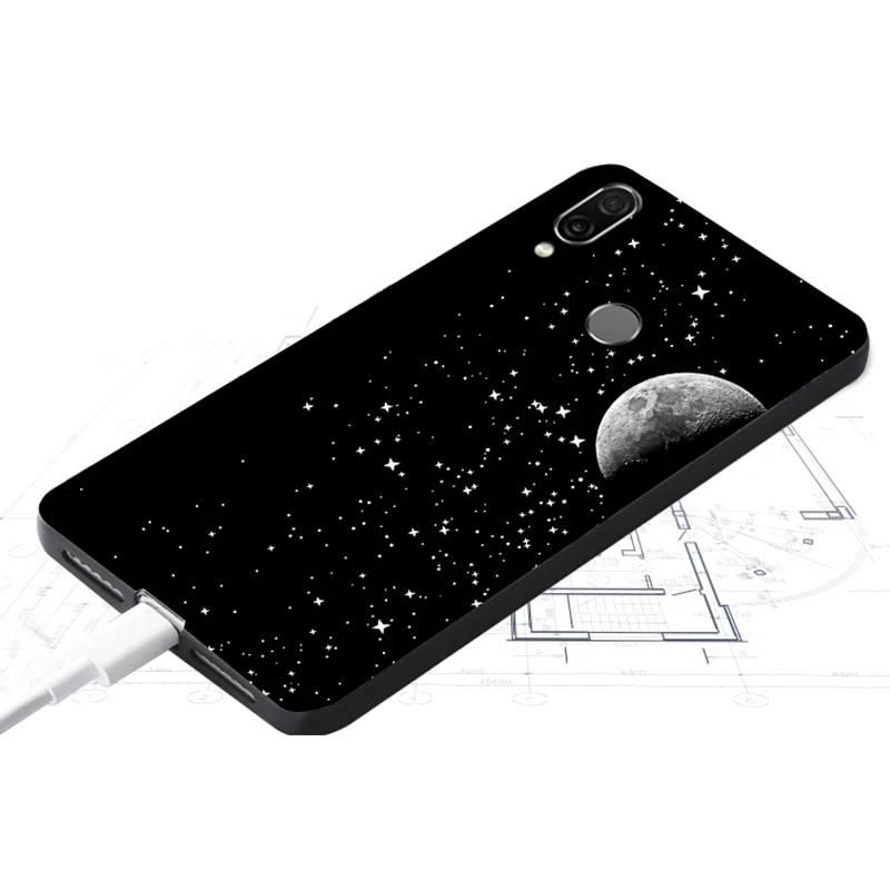 Чехол для Huawei honor 8x чехол Capa huawei Funda TPU силиконовый милый |