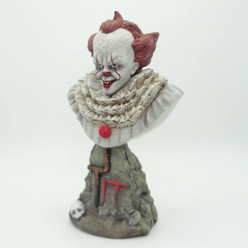 Экшн фигурка Стивена Кинга это Джокер бюст масштаб 1/8 разрисованная IT Pennywise