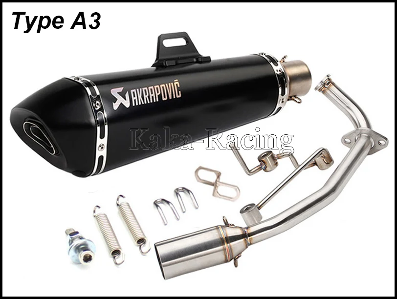 PCX 125 150 полная выхлопная система мотоцикла без шнуровки 470 мм akrapovic глушитель Escape