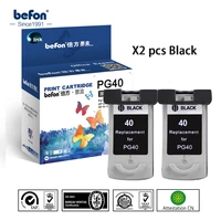 befon x2 compatible 40 cartridge replacement for canon pg40 pg 40 black cartridge for pixma ip1180 1980 2580 2680 mp145 198 228