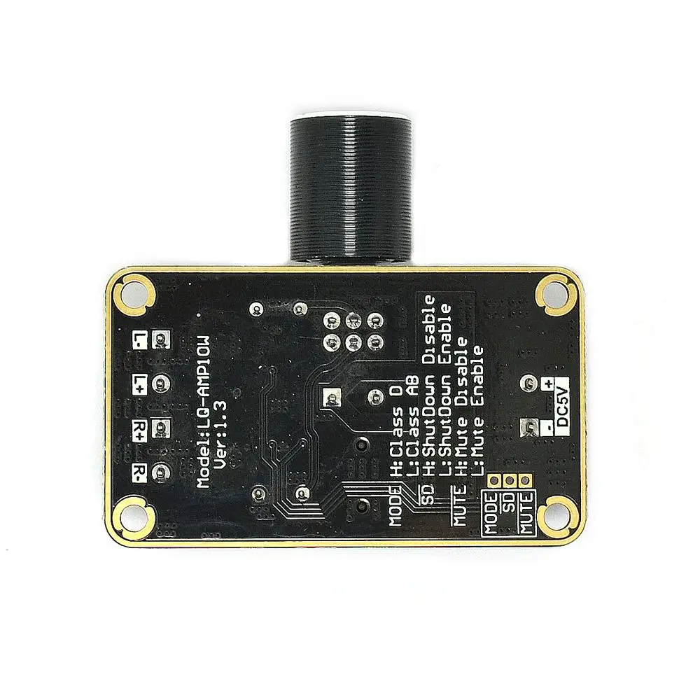5W*2 Two-channel Stereo Power Amplifier Module DIY Preamplifier Board Class D Digital | Электроника