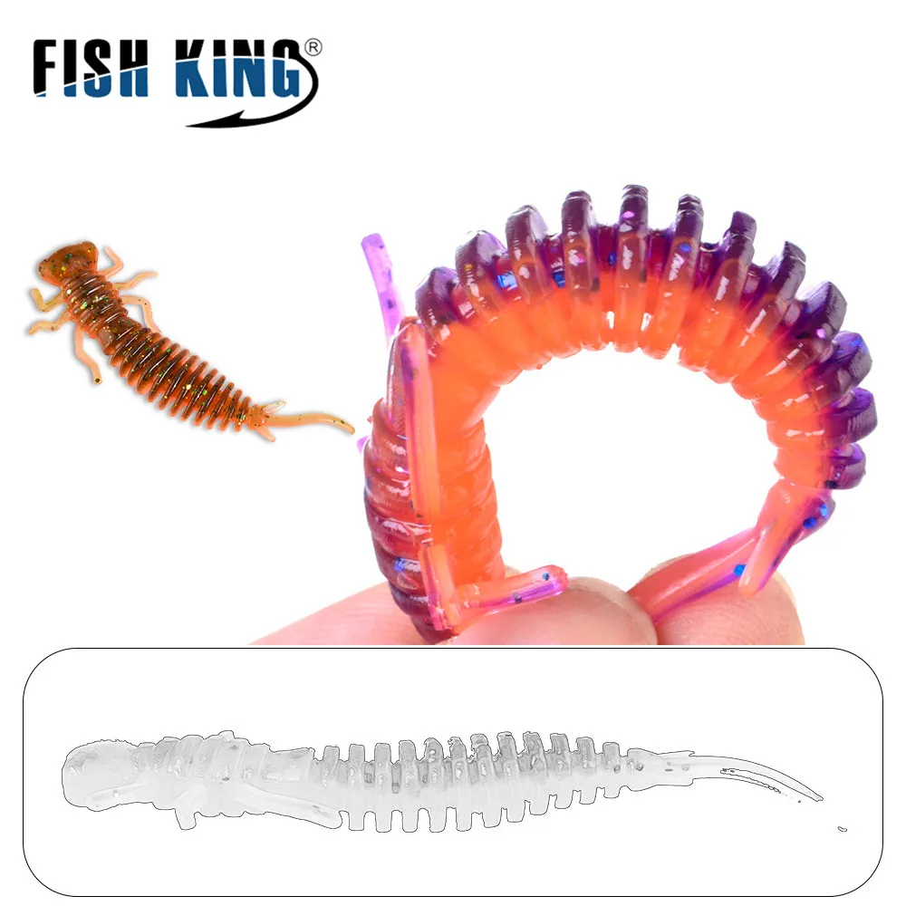 FISH KING 55 мм 76 89 приманки для рыбной ловли 25 цветов|Наживки ловли| |