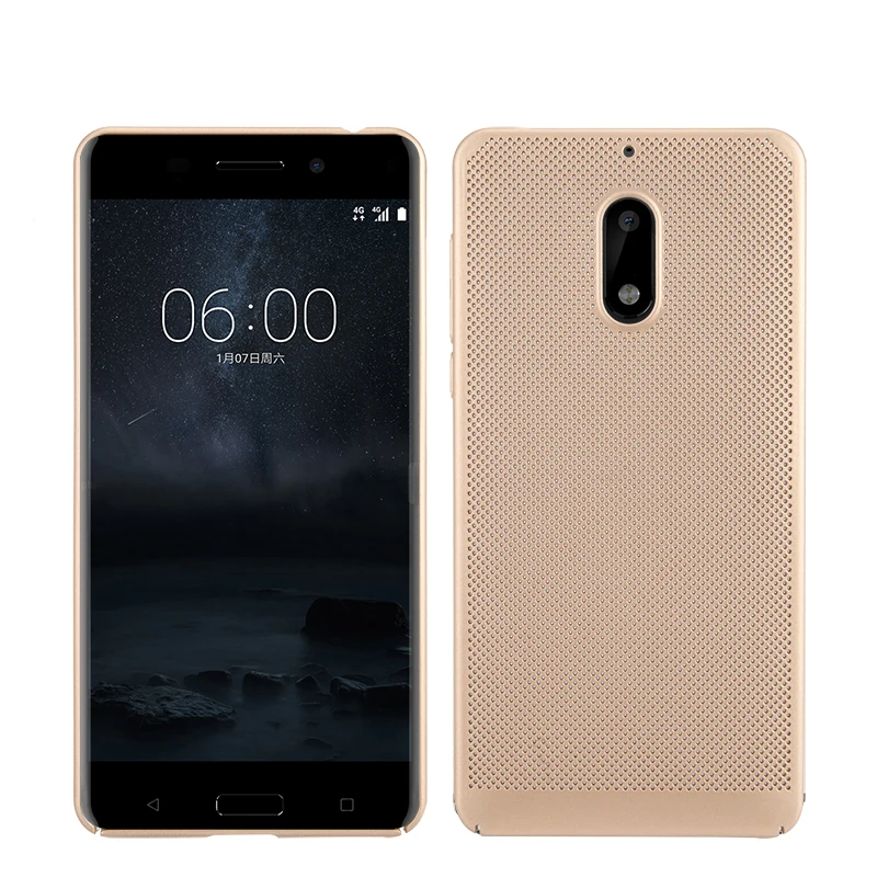 Apsudev Чехлы для телефона с рассеиванием тепла Nokia 5 6 7 8 жесткие чехлы задней панели