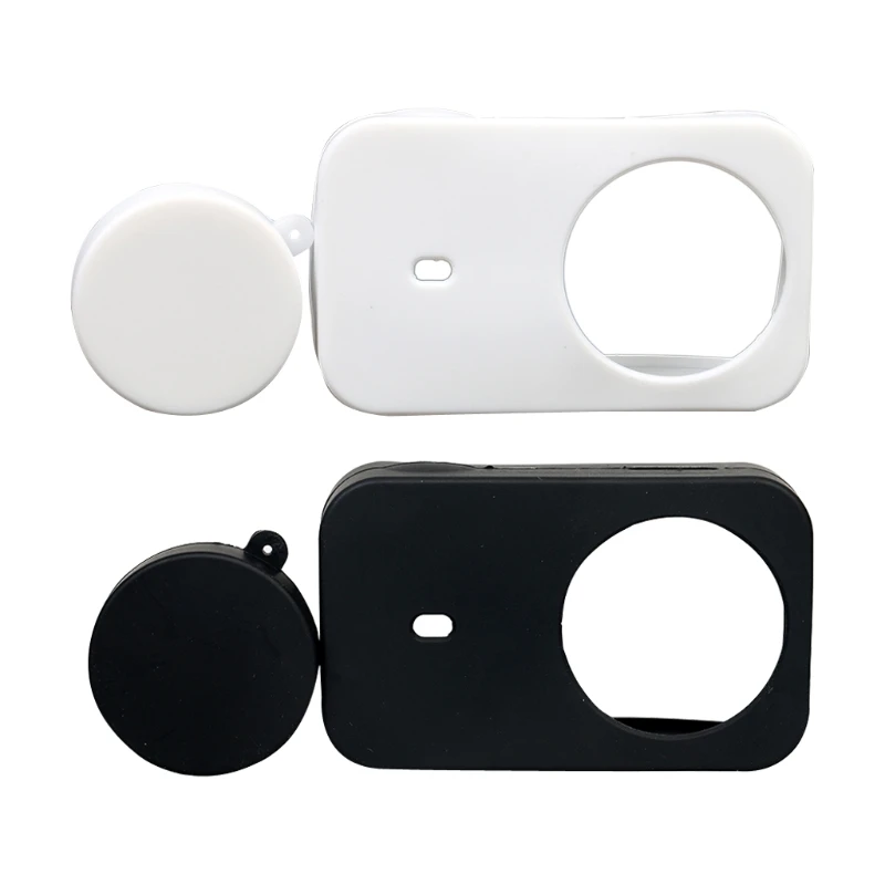 Силиконовый мягкий чехол с защитной крышкой для объектива камеры Xiaomi Mijia Mini