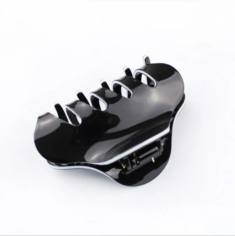 Большие размеры высококачественные акриловые заколки для волос ярких цветов