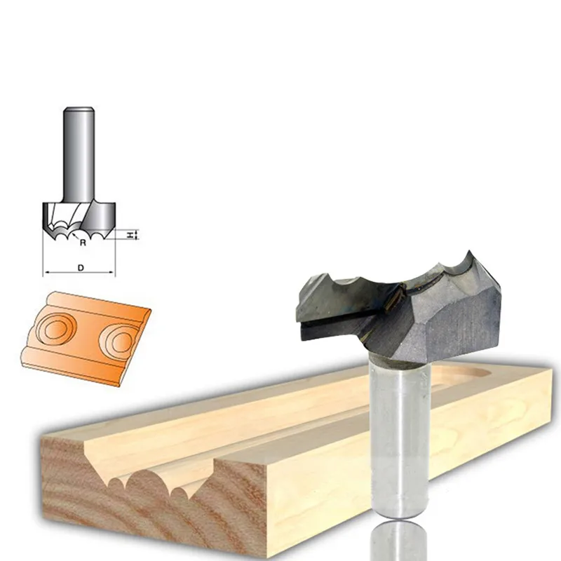 Bis Arcuate нож резак для дерева фрезерный станок с ЧПУ фрезы деревянного пола на
