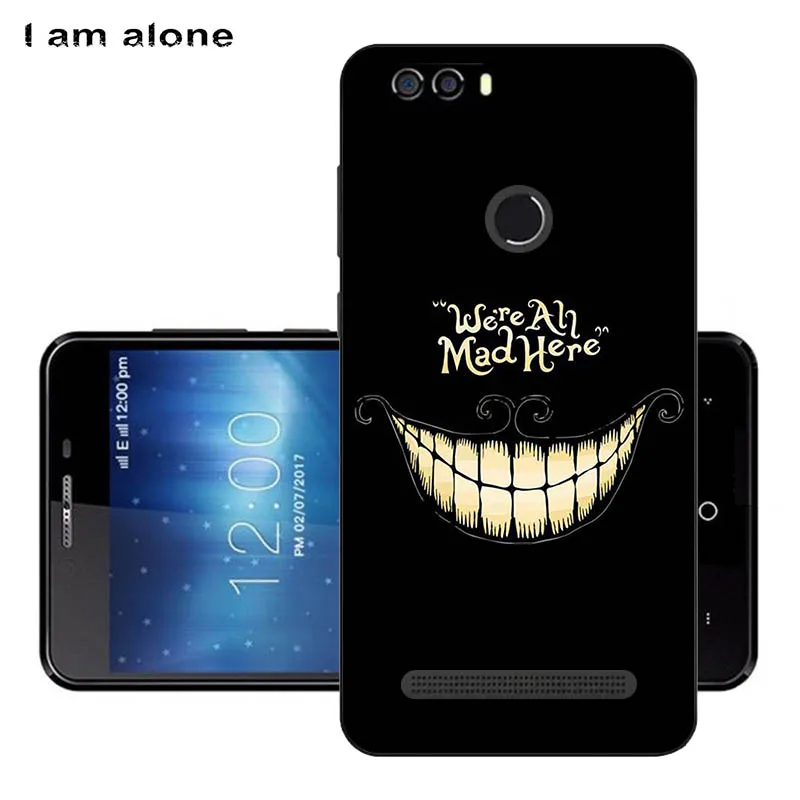 Soft TPU D45 Чехлы для телефонов I am alone для Leagoo power 2 5,0 дюйма, мягкие чехлы из ТПУ для мобильных телефонов с мультяшным принтом для Leagoo power 2, сумки - Цвет: Soft TPU D45