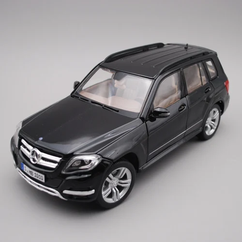 1:18 Модель автомобиля Mercedes Benz GLK300 GLK350 класс черный имитация сплава|Статуэтки и