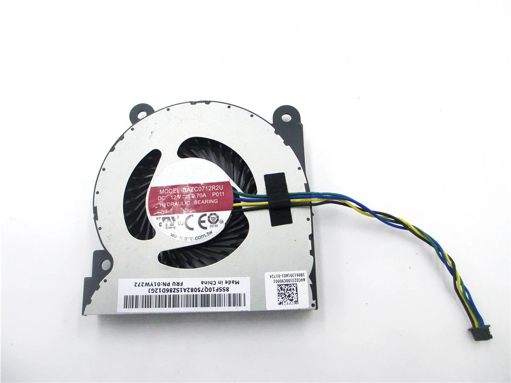 Новый вентилятор для BAZC0712R2U P011 01YW272 1MN751 BSC0712MC-00 DWF lenovo Вентилятор охлаждения F0DY000NUS