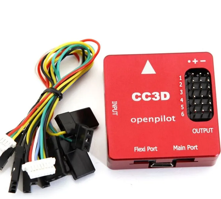 CC3D 32 битный Openpilot Полетный контроллер с открытым исходным кодом и красным