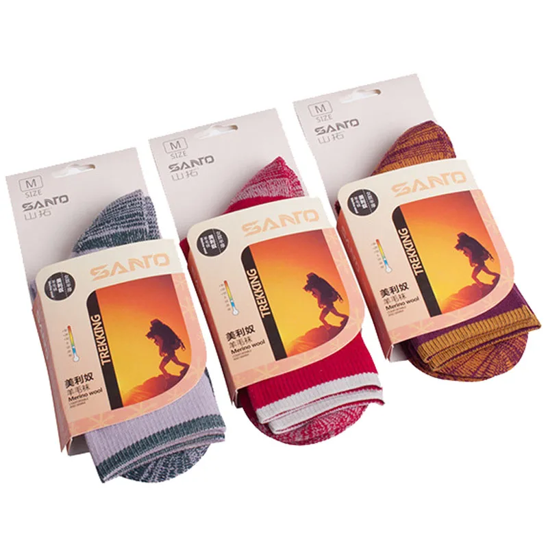 1 пара женские носки из шерсти мериноса|wool socks women|winter woman socksbrand |