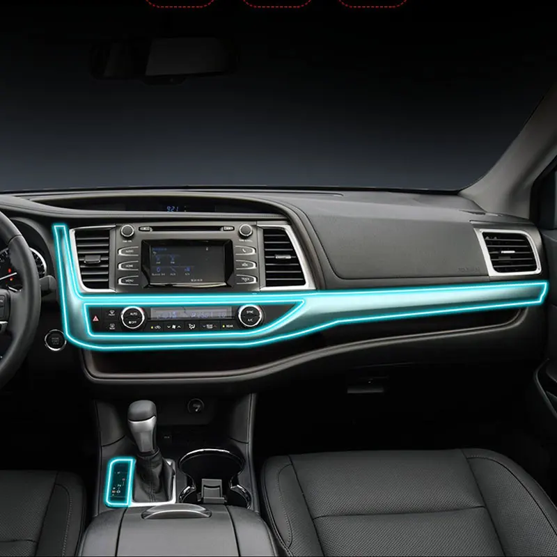 

Наклейки для Toyota highlander прозрачные Рекламные ТПУ наклейки для Toyota highlander автомобильные аксессуары