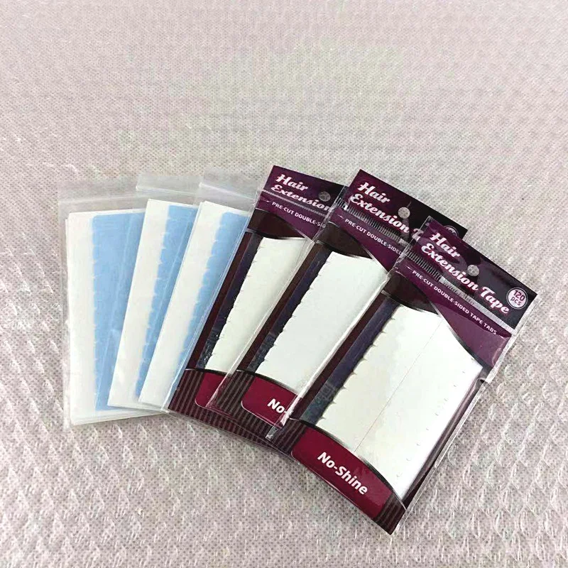 

10PCS Double-Side Adhesive Tape Tabs For Lace Wig Closure Tape Hair Ecological Super Stick Seamless Replacement Tape Water Proof