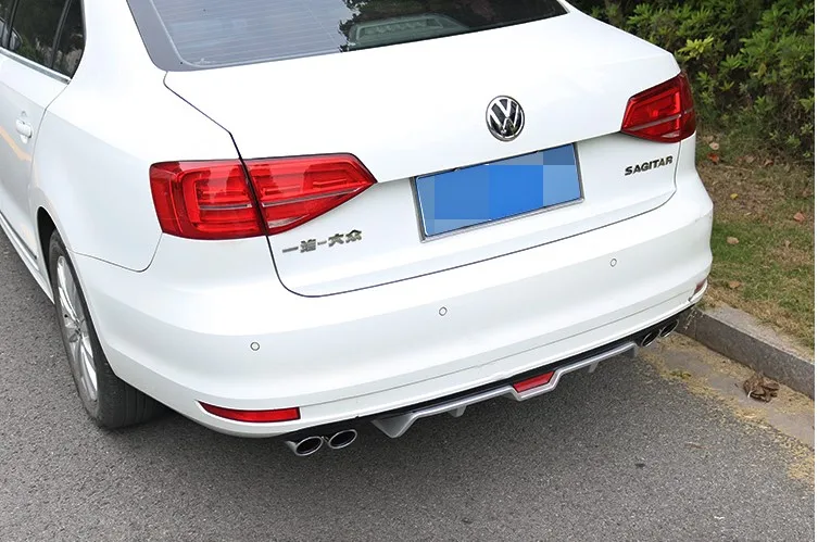 Для VW Jetta Задний Спойлер ABS задний бампер диффузор защитные бамперы для Volkswagen Jetta после хром задний спойлер