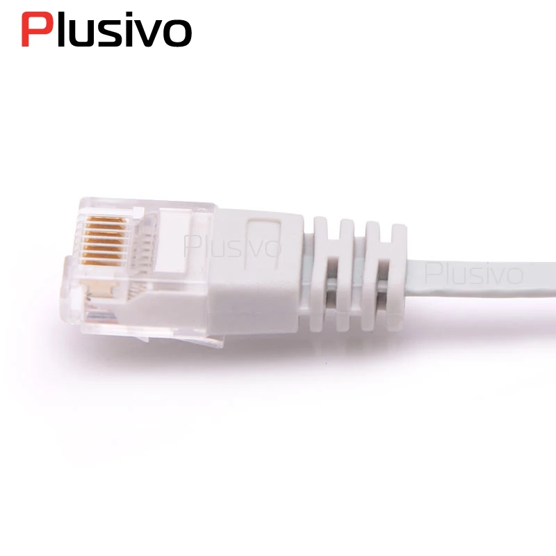 Высокое качество 2 М ультра тонкий плоский Ethernet кабель RJ 45 сетевой UTP Lan Cat6