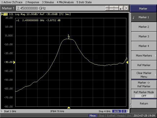 1 шт. 2 4 ГГц microstrip bandpass filter|bandpass filter|filterfilter material |