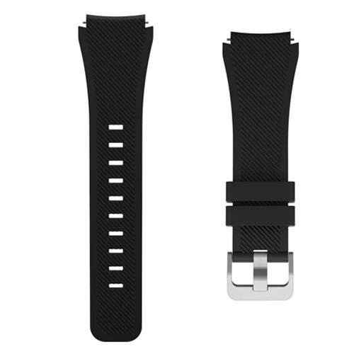 13-black Спортивные 22 мм ремешок для samsung galaxy watch 46 мм S3 Frontier/классические huawei watch gt ремешок силиконовый браслет huami amazfit ремень - Цвет ремешка: 13-black