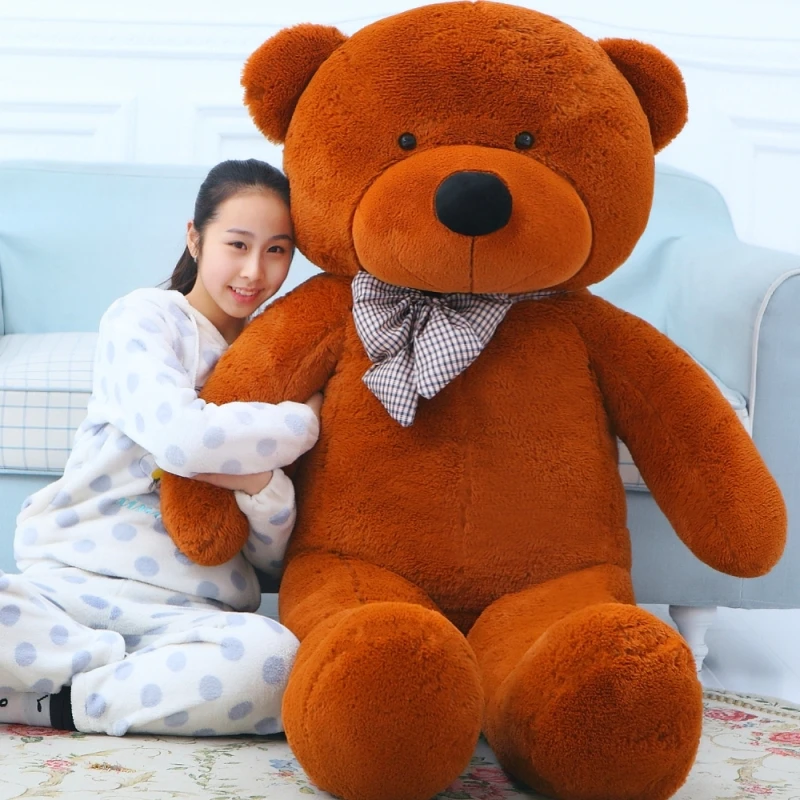 160 см гигантский плюшевый мишка плюшевые мягкие игрушки Детские милые пелюши