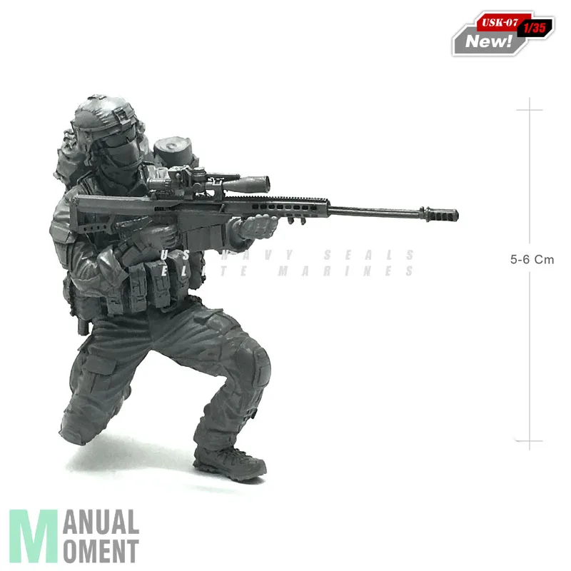 1/35 современный армии США уплотнение Коммандо Снайпер индивидуальный солдат