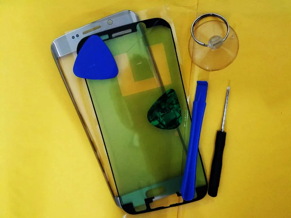 Сменный сенсорный ЖК-экран переднее стекло внешний объектив для Samsung S6 edge G925 SM-G925F