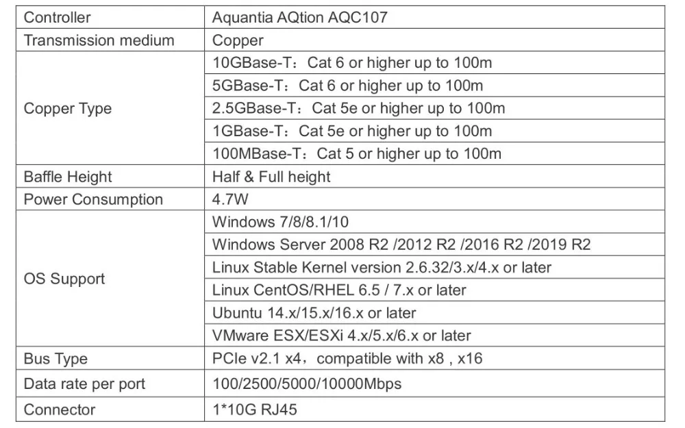 LR-LINK 6880BT PCIe x4 Однопортовый 10G Gigabit Ethernet RJ45 медный сетевой адаптер PC-Express контроллер lan Карта сервер Nic